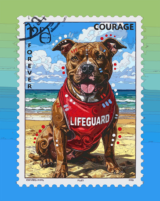 The Forever Courage Lifeguard Mini Print (Ltd. Edition) (052726)