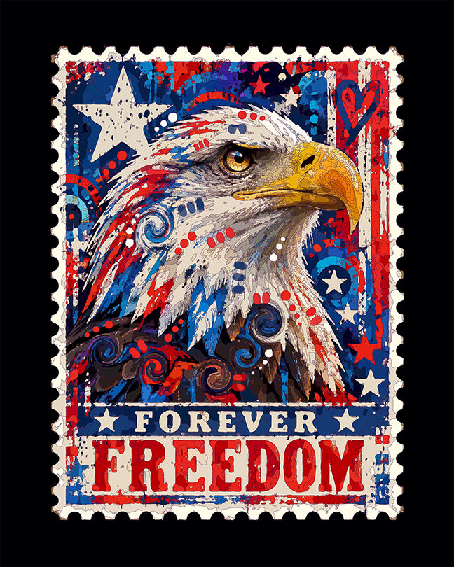The Forever Freedom Stamp Mini Print (Ltd. Edition) (091726)