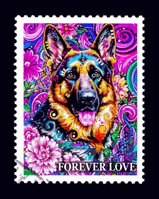 The Forever Love Garden Shep Mini Print (Ltd. Edition) (100225)