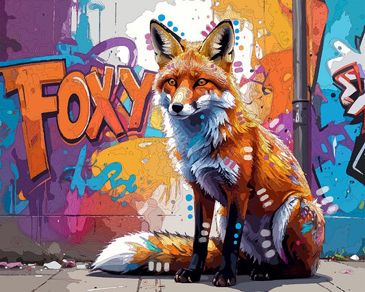 The Foxy Street Fox Mini Print (Ltd. Edition) (020326)