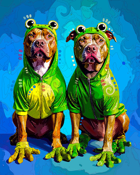 The Frog Suit Pitties Mini Print (Ltd. Edition) (091825)