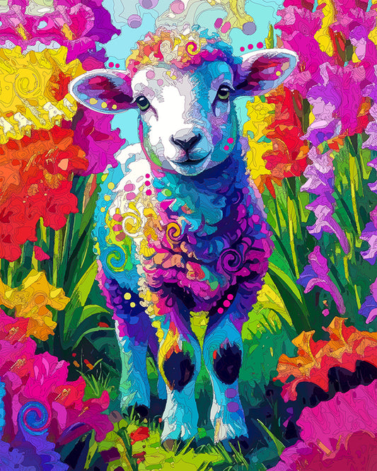 The Gladiolus Lamb Mini Print (Ltd. Edition) (081525)