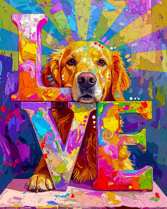 The Golden Behind Love Mini Print (Ltd. Edition) (072325)