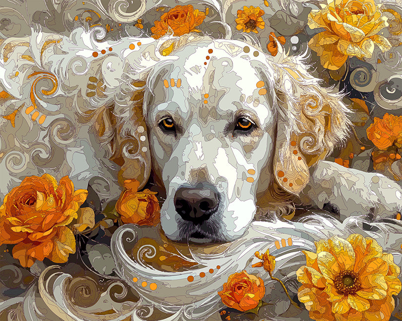 The Golden Blooms Mini Print (Ltd. Edition) (112125)