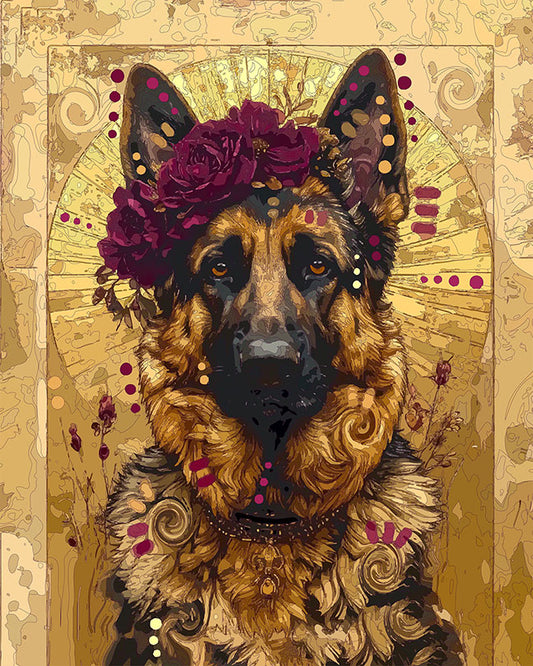 The Golden Year Shepherd Mini Print (Ltd. Edition) (013026)