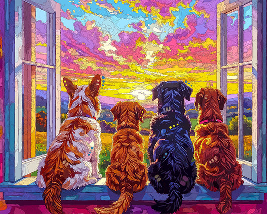 The Good Bye Summer Mutts Mini Print (Ltd. Edition) (090125)