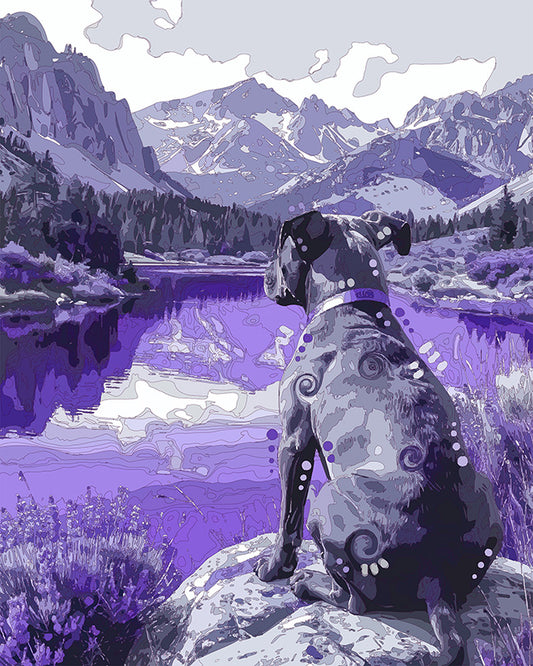 The Great Basin View Pittie Mini Print (Ltd. Edition) (081426)