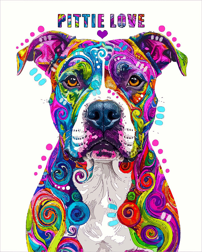 The Great Pittie Of Love Mini Print (Ltd. Edition) (100725)