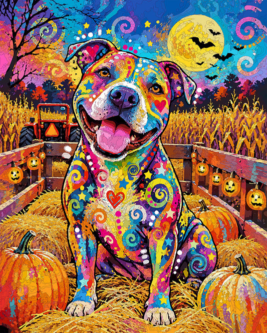 The Halloween Hayrider Mini Print (Ltd. Edition) (101426)