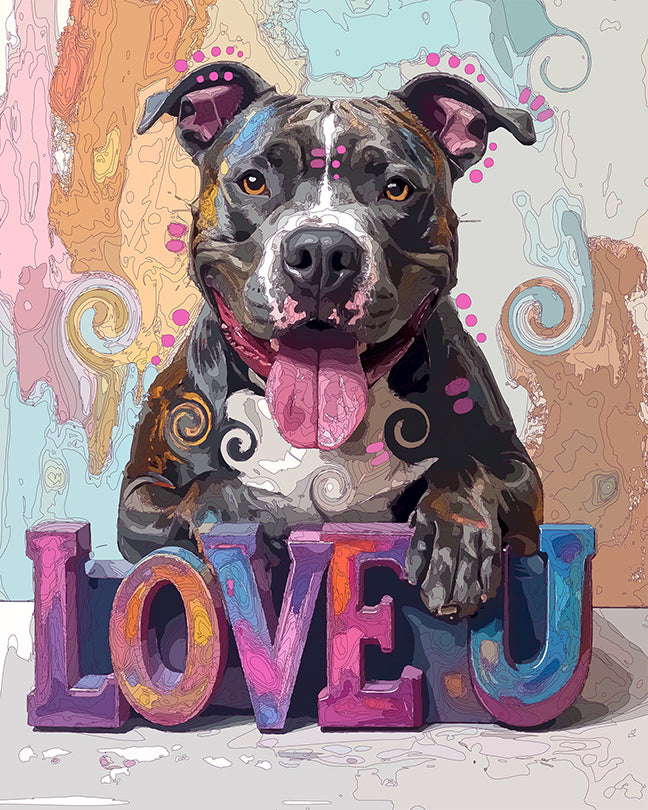 The Happiest Love U Pit Mini Print (Ltd. Edition) (121025)