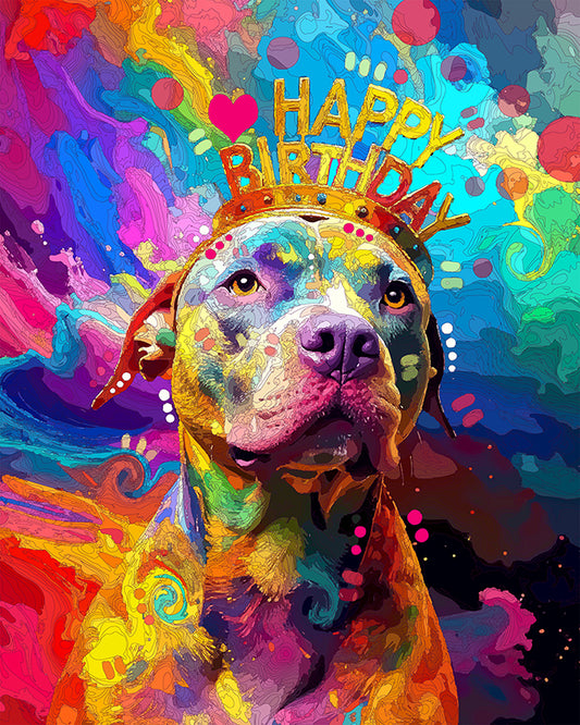 The Happy Birthday Crown Mini Print (Ltd. Edition) (072225)