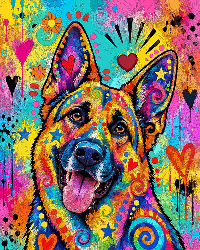 The Happy DR Shep Mini Print (Ltd. Edition) (091726)