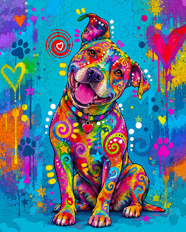 The Happy Listener Mini Print (Ltd. Edition) (091726)