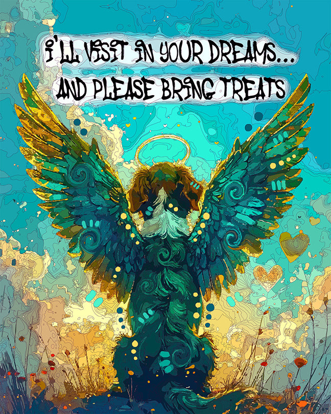 The Happy Visit Angel Mini Print (Ltd. Edition) (061826)