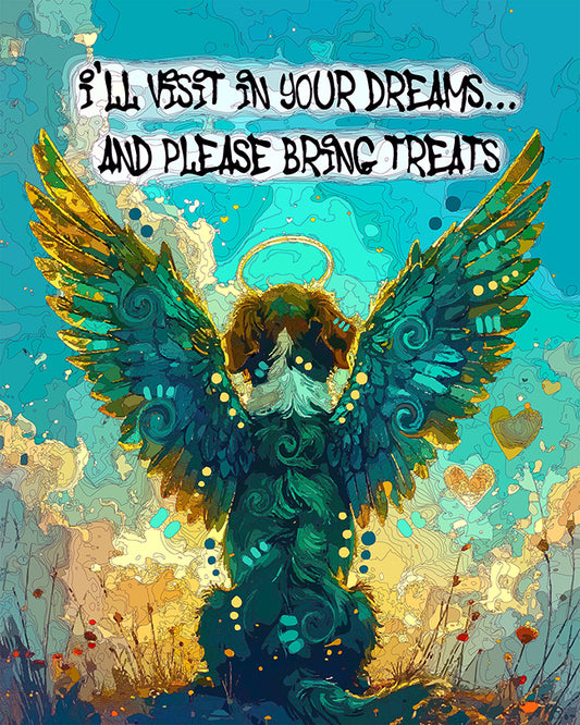 The Happy Visit Angel Mini Print (Ltd. Edition) (061826)