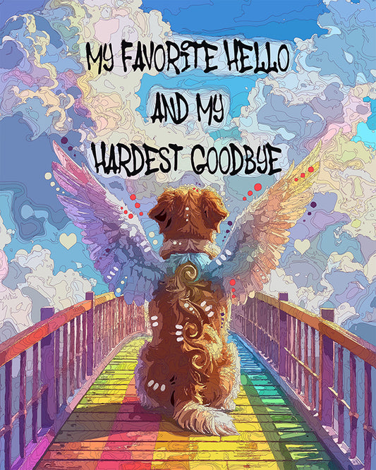 The Hardest Goodbye Mini Print (Ltd. Edition) (052226)