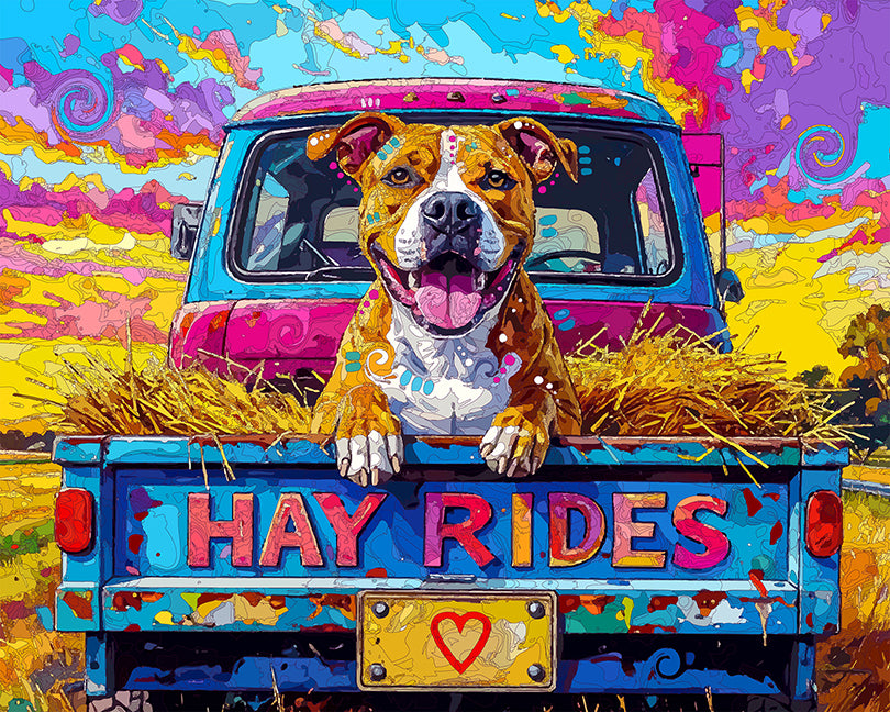 The Hayrider Pit Mini Print (Ltd. Edition) (092425)