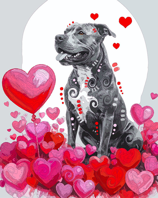 The Heart Patch Pittie Mini Print (Ltd. Edition) (052026)