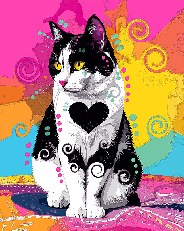 The Heart Patch Tuxie Mini Print (Ltd. Edition) (082126)