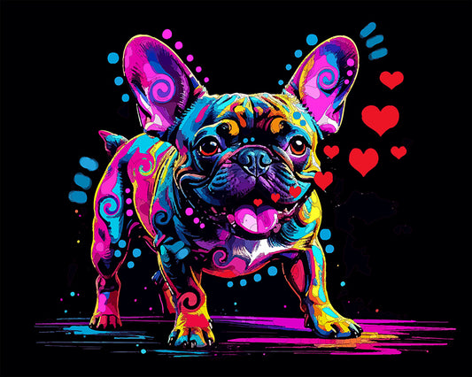 The Heart Speak Frenchie Mini Print (Ltd. Edition) (051326)