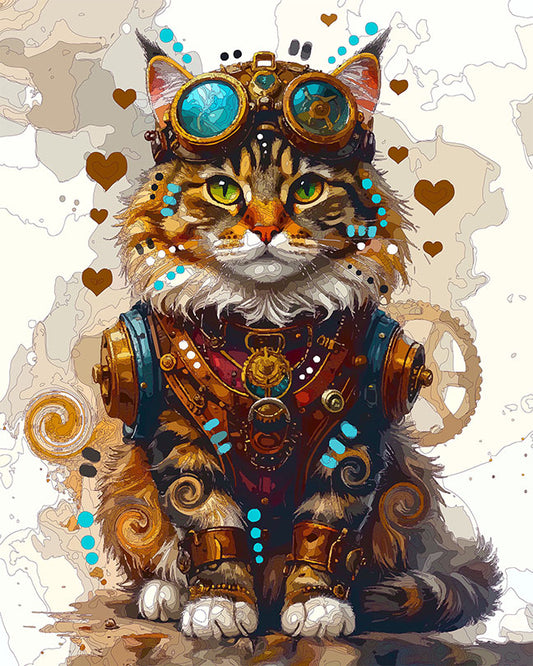 The Heartfelt Steampunk Siberian Mini Print (Ltd. Edition) (042726)