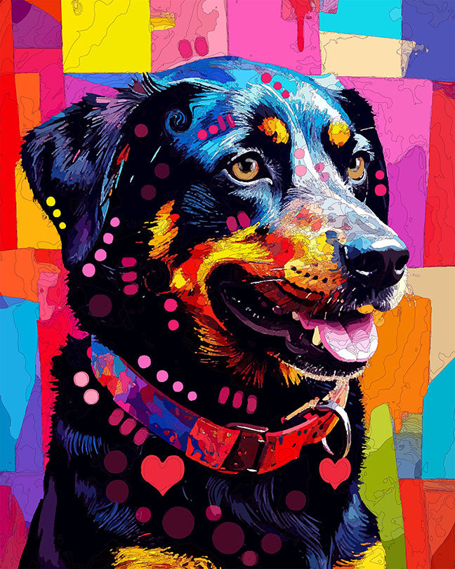 The Heartmaker Pup Mini Print (Ltd. Edition) (080425)