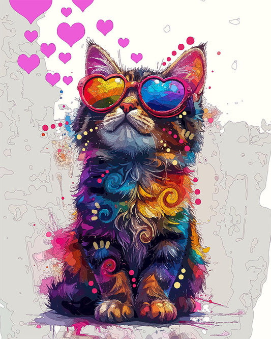 The Hearty Cat Mini Print (Ltd. Edition) (040726)