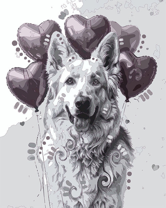 The Helium Heart Shep Mini Print (Ltd. Edition) (012626)
