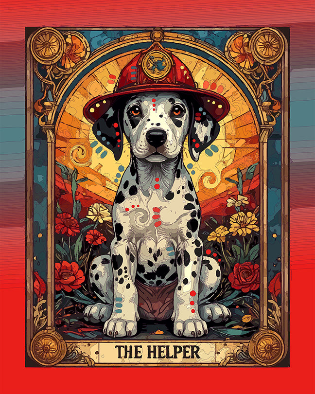 The Helper Tarot Mini Print (Ltd. Edition) (052126)