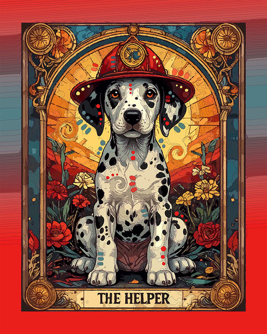The Helper Tarot Mini Print (Ltd. Edition) (052126)