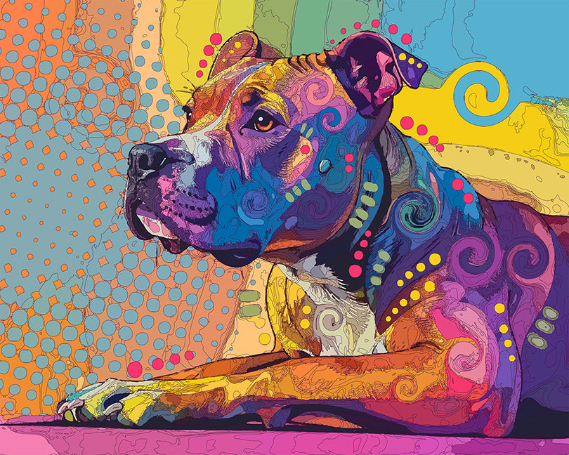 The Hi Tone Staffy Mini Print (Ltd. Edition) (091426)
