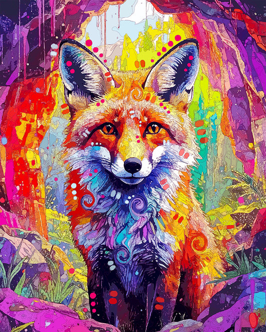 The Hiding Place Fox Mini Print (Ltd. Edition) (082625)
