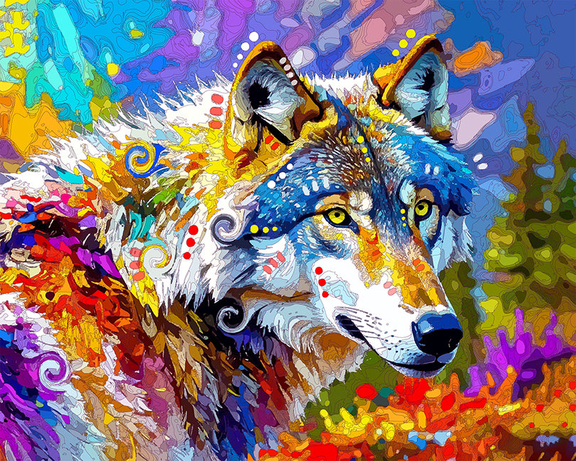 The High Point Wolf Mini Print (Ltd. Edition) (072825)