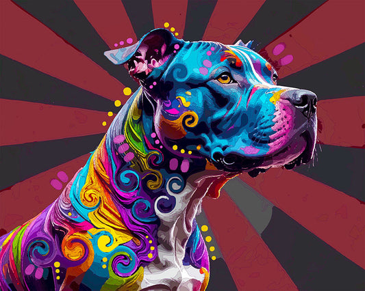 The High Spirit Pittie Mini Print (Ltd. Edition) (120425)