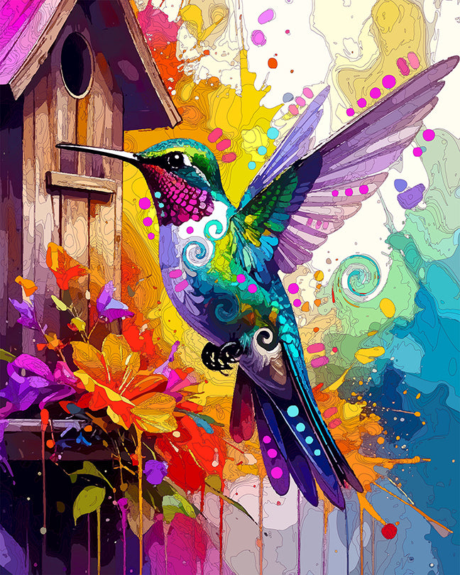 The Homecoming Hummingbird Mini Print (Ltd. Edition) (051326)