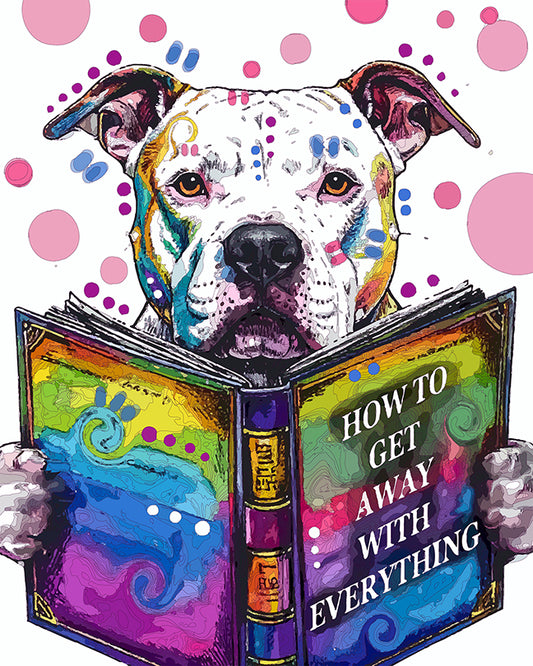 The How To Book Pittie Mini Print (Ltd. Edition) (052826)