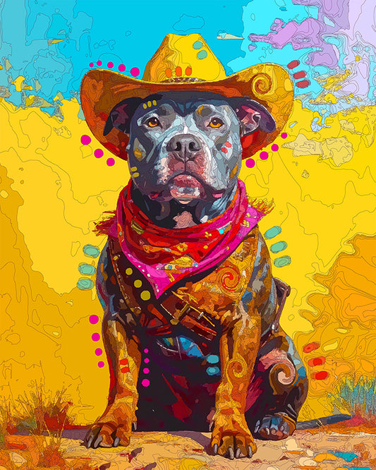 The Howdy Pittie Mini Print (Ltd. Edition) (101325)
