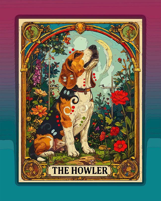 The Howler Tarot Mini Print (Ltd. Edition) (081126)