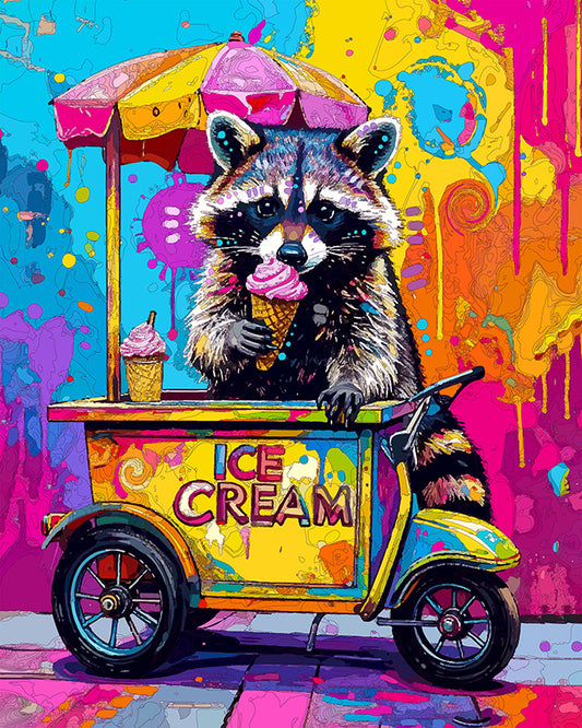 The Ice Cream Heist Mini Print (Ltd. Edition) (100925)