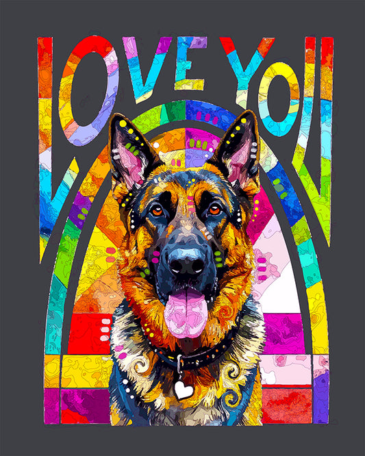 The Iconic Love You Shep Mini Print (Ltd. Edition) (081325)