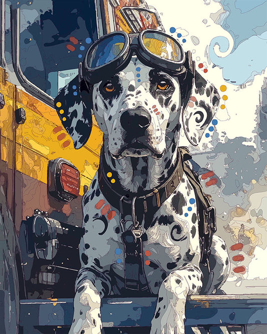 The In Action Dalmatian Mini Print (Ltd. Edition) (012626)