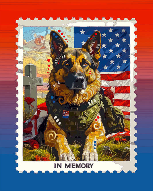 The In Memory Military Shep Mini Print (Ltd. Edition) (052026)