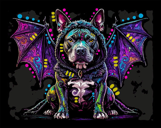 The Incredible Bat Pittie Mini Print (Ltd. Edition) (041026)