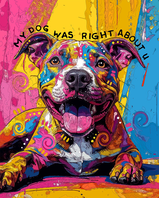 The Intuition Pittie Mini Print (Ltd. Edition) (052226)