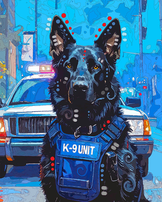 The K9 Unit Black Shep Mini Print (Ltd. Edition) (100725)
