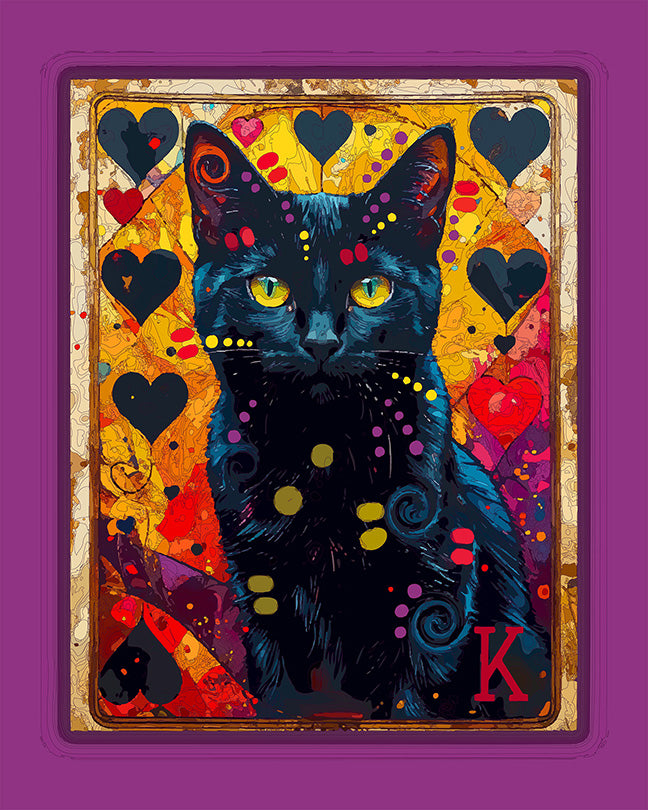 The King Of The Black Hearts Mini Print (Ltd. Edition) (082826)