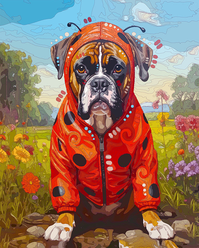 The Lady Bug Costume Boxer Mini Print (Ltd. Edition) (092325)