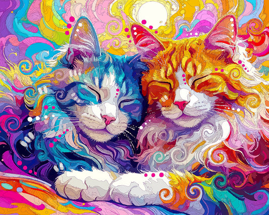 The Lavish Lullaby Longhairs Mini Print (Ltd. Edition) (092425)