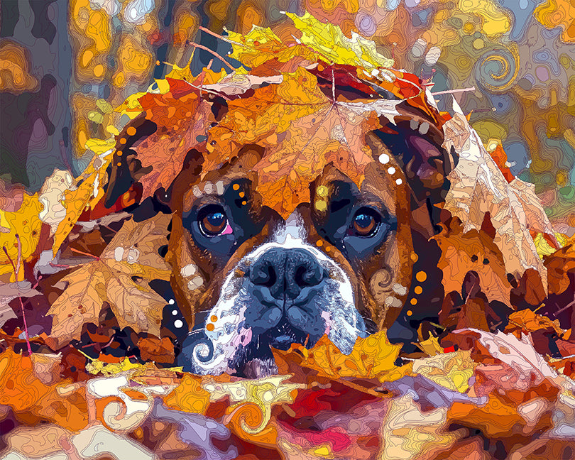 The Leaf Hiding Boxer Mini Print (Ltd. Edition) (103025)