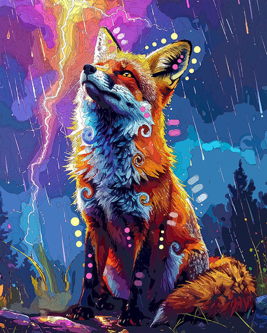The Lightning Fox Mini Print (Ltd. Edition) (012126)